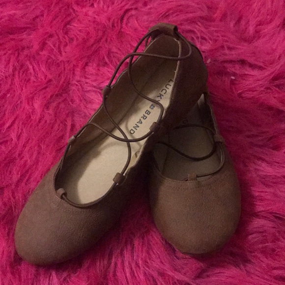 Lucky Brand Shoes - Lucky Brand tan suede shoes